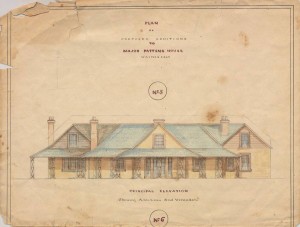 Plans as Commissioned by Major Paton in 1863.